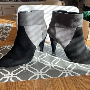 Liz Claiborne ankle boots black/grey